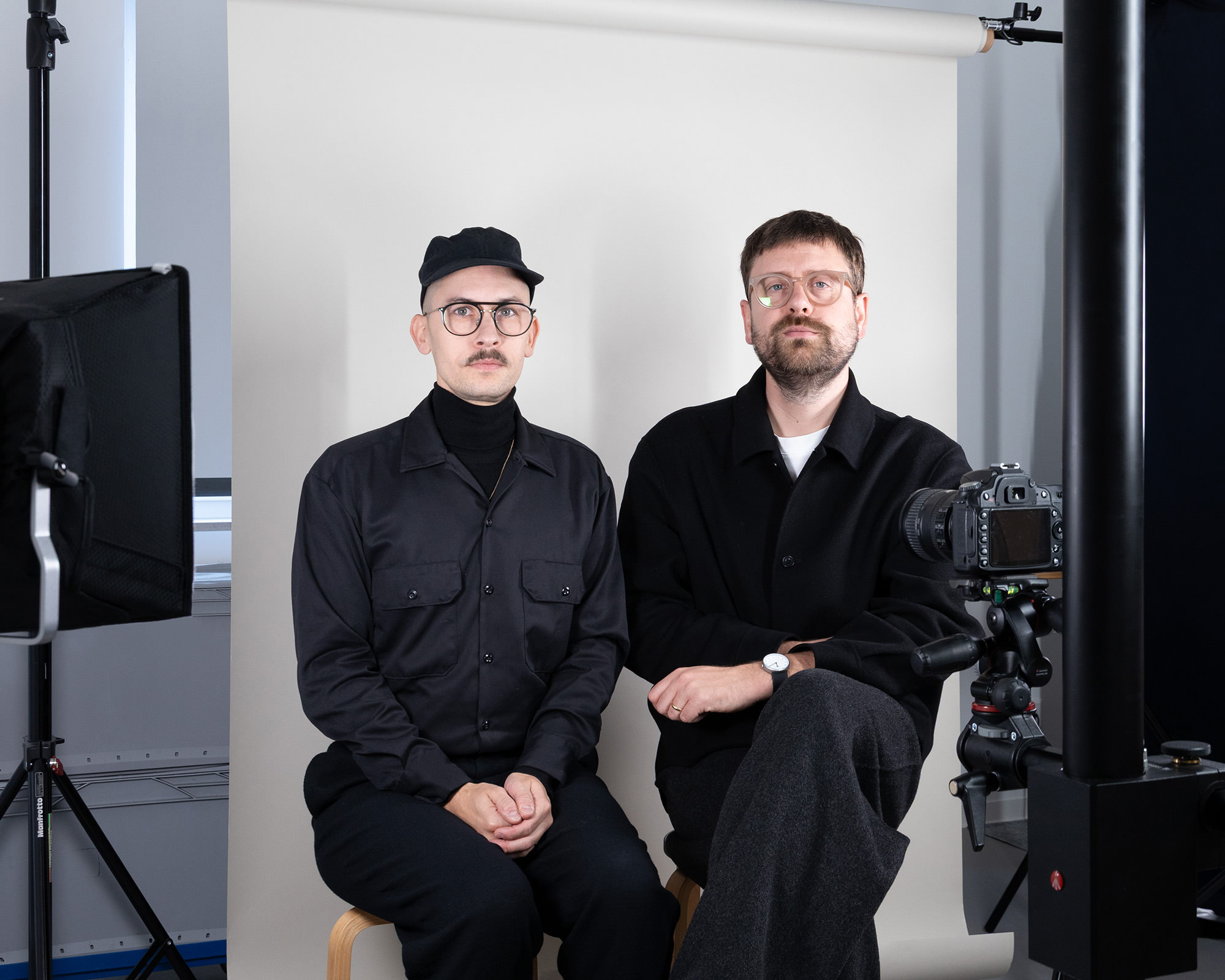 Studio Tillack Knöll co-founders, group portrait, 2025
